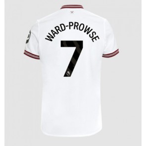 West Ham United James Ward-Prowse #7 Koszulka Wyjazdowych 2023-24 Krótki Rękaw